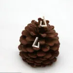 گوشواره مثلث جنس نقره دستساز