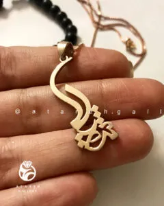 طرحِ شمیلا — نقره‌ی ۹۲۵ دست‌ساز عطاره گالری
