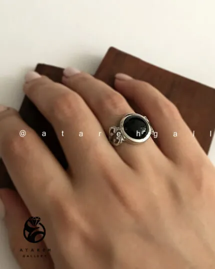 انگشتر گلسا(اونیکس) — عطاره گالری