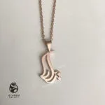گردنبند اسم سارا با زنجیر
