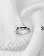 حلقه نقره قلمزنی سفارشی