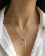 گردنبند ایران با جنس نقره عیار ۹۲۵
